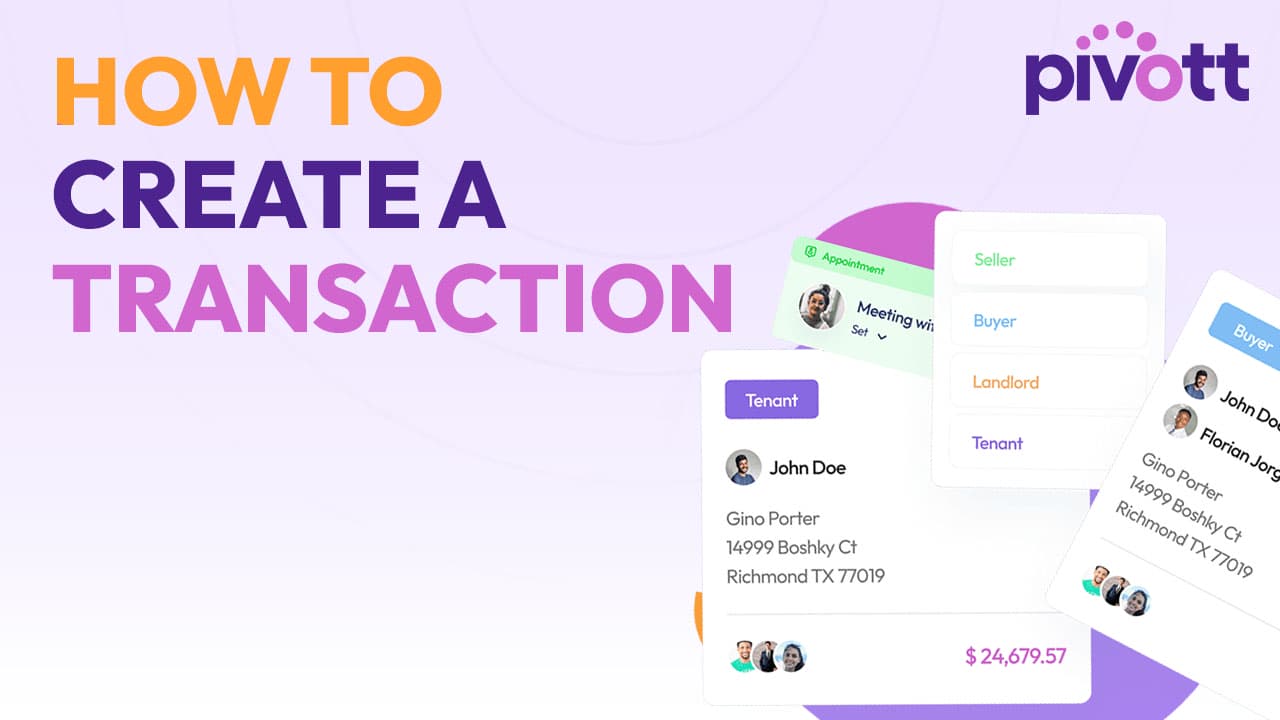 how to create a transaction pivott thumbnail